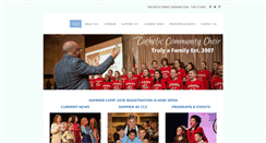 Desktop Screenshot of ccchoir.net